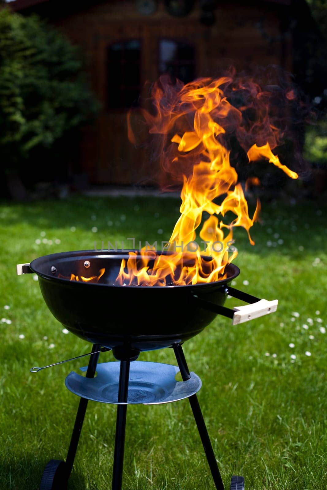 Fire, Hot grilling