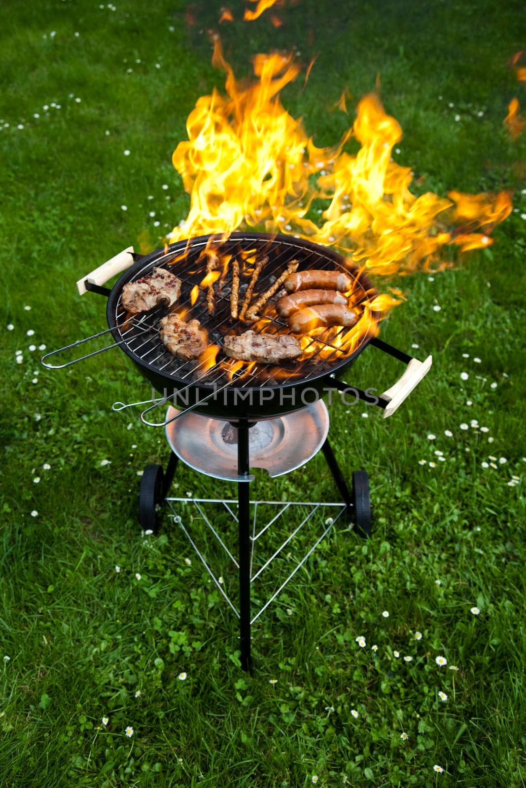 Fire, Hot grilling