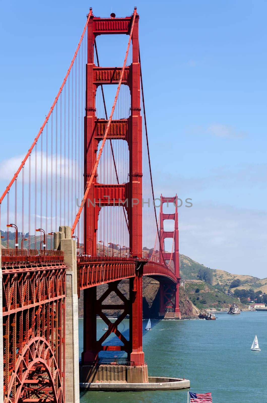 Golden Gate Bridge in San Francisco California