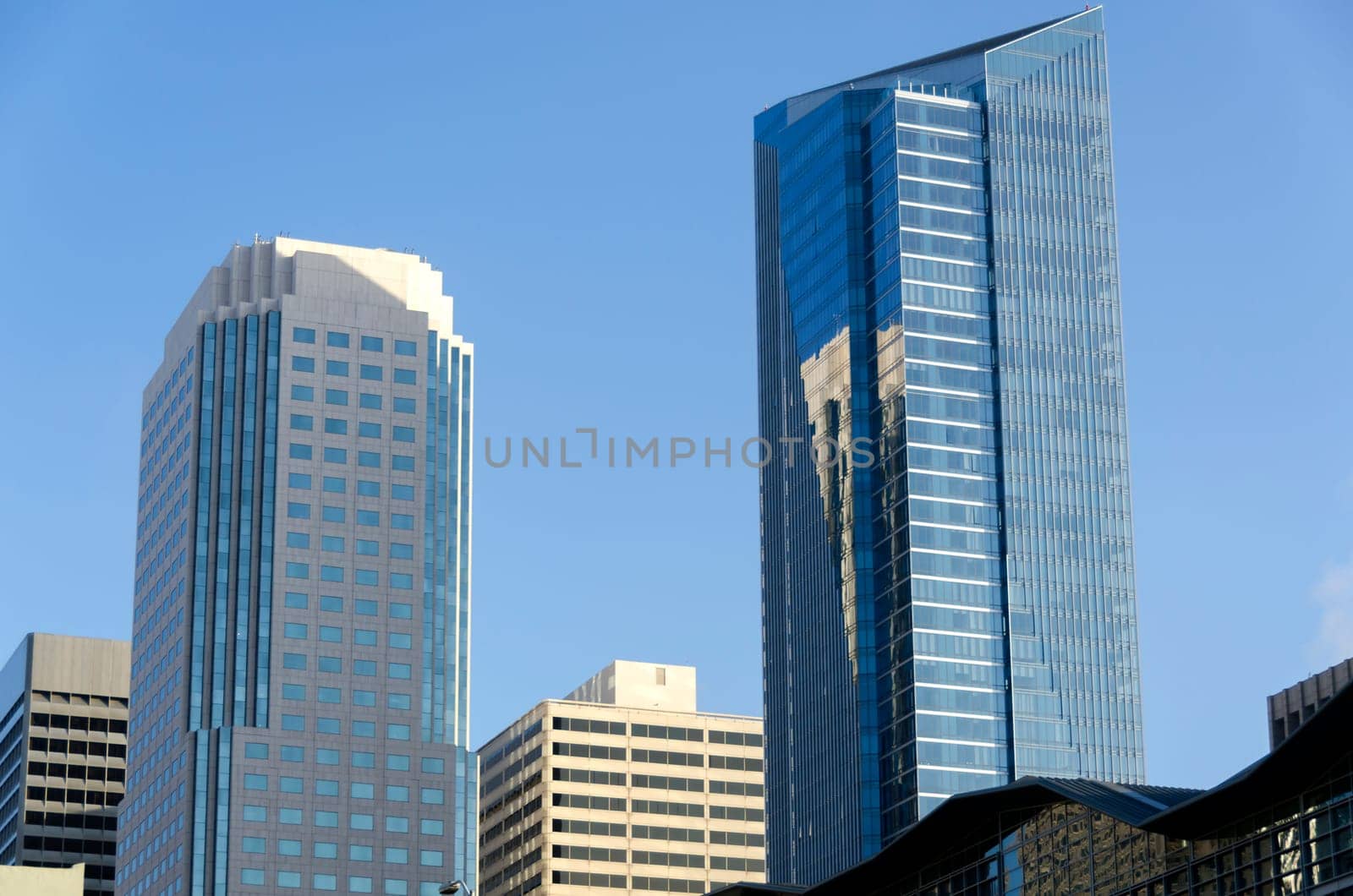 skyscrapers in the city of San Francisco in California