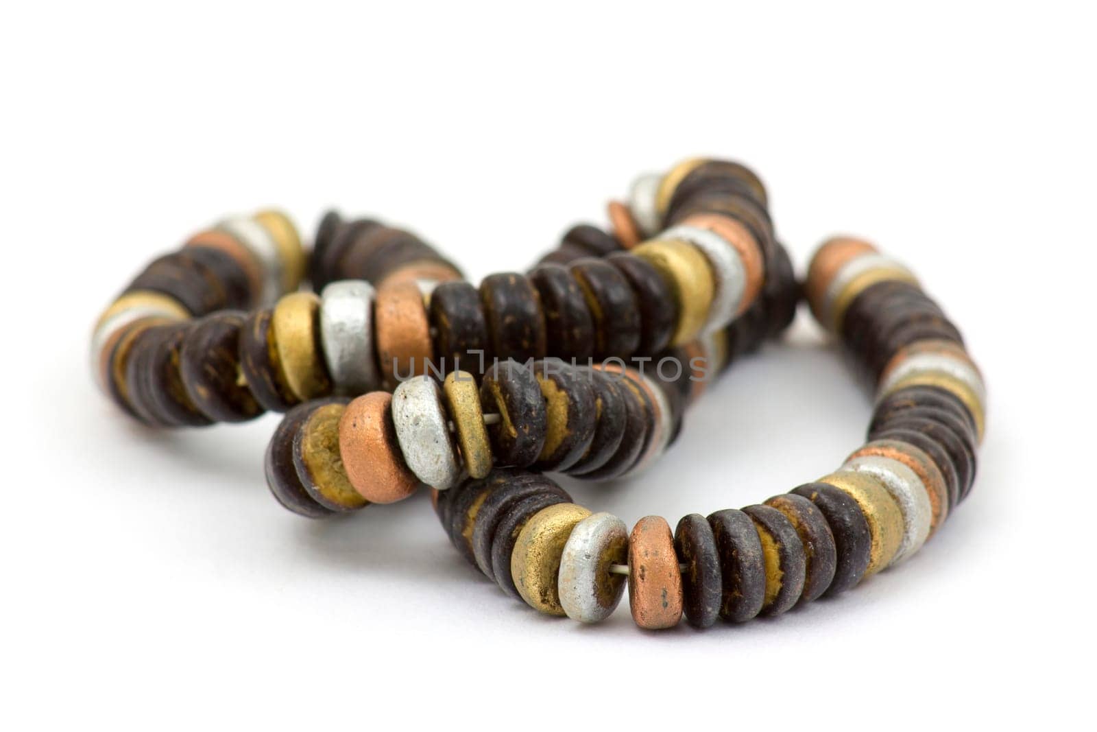 necklace of alabaster beads