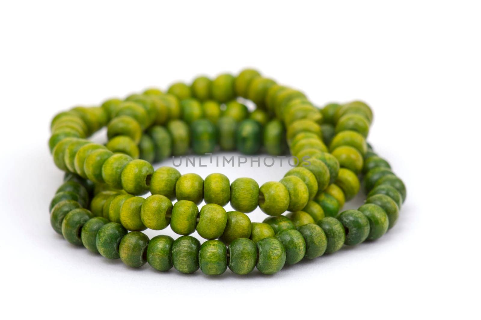 wooden color beads