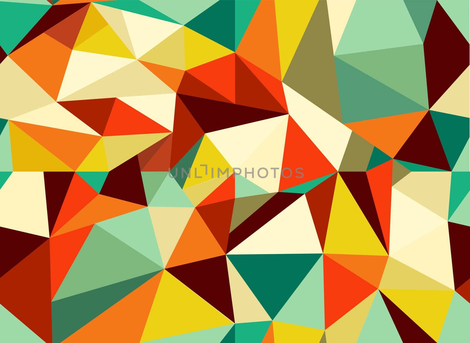 Unusual retro triangle seamless pattern background. Vector file layered for easy manipulation and custom coloring.