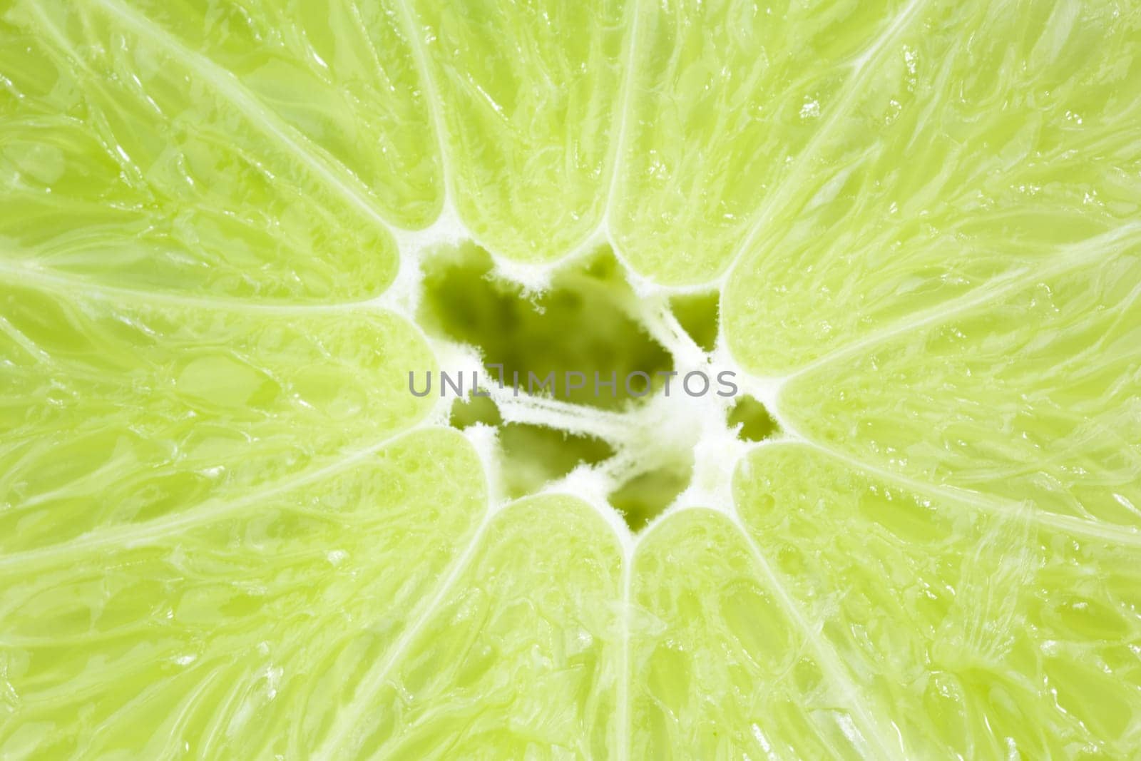 Lime/lime in cross-section juicy fresh