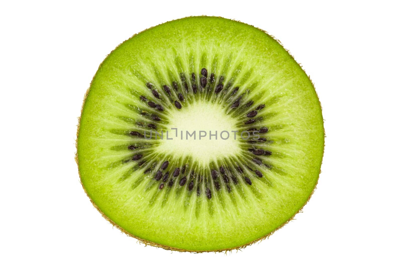 Kiwi in cross-section,juicy and fresh