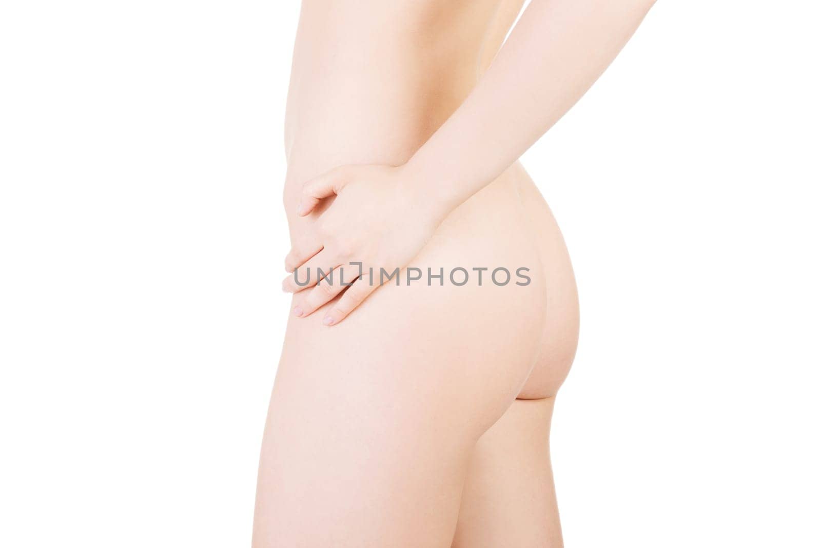 Sexy nude body  close up