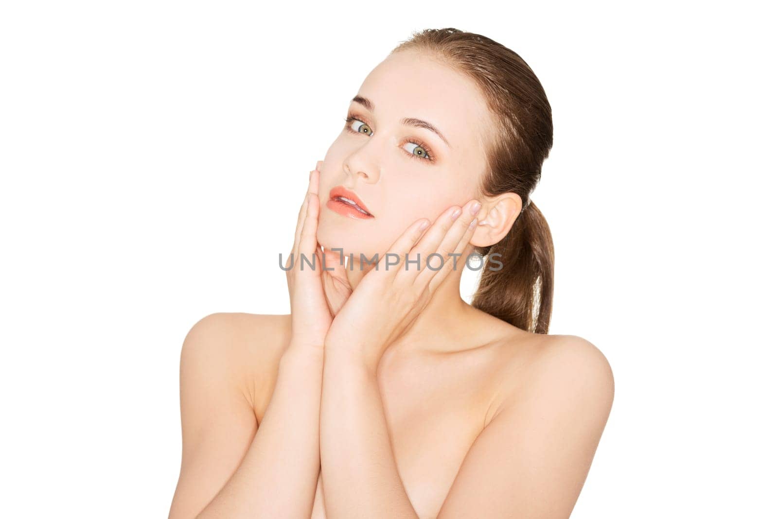 Beauty Woman. Beautiful young woman with healthy clean skin.