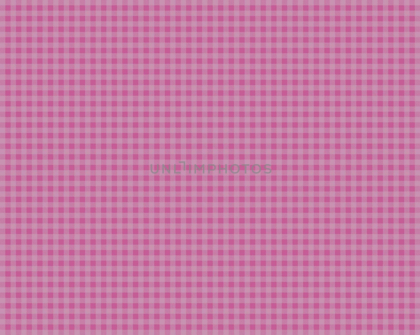 Tablecloth pattern with purple and pink checks