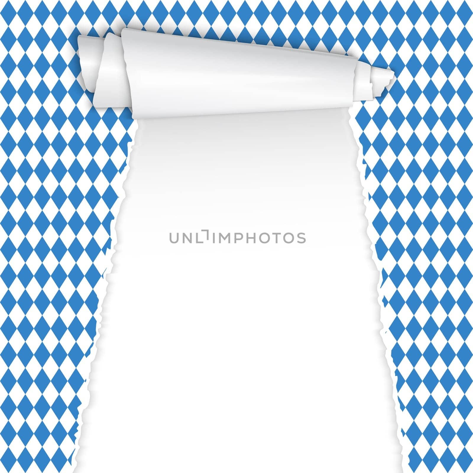 Oktoberfest - torn paper with free text space