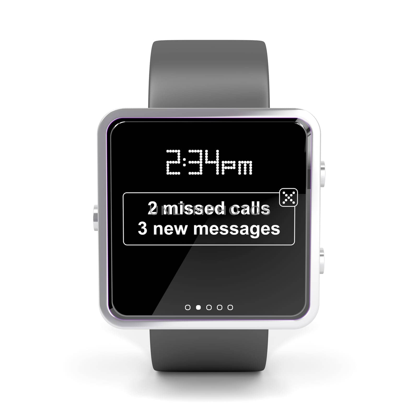 Front view of smart watch