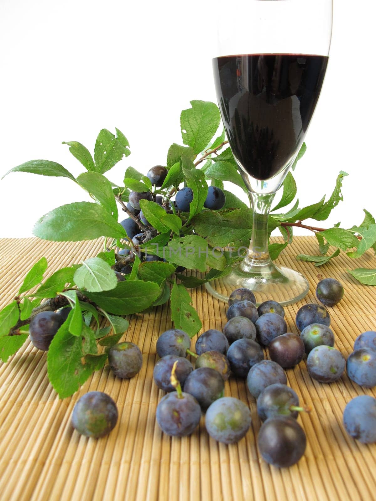 Sloe wine