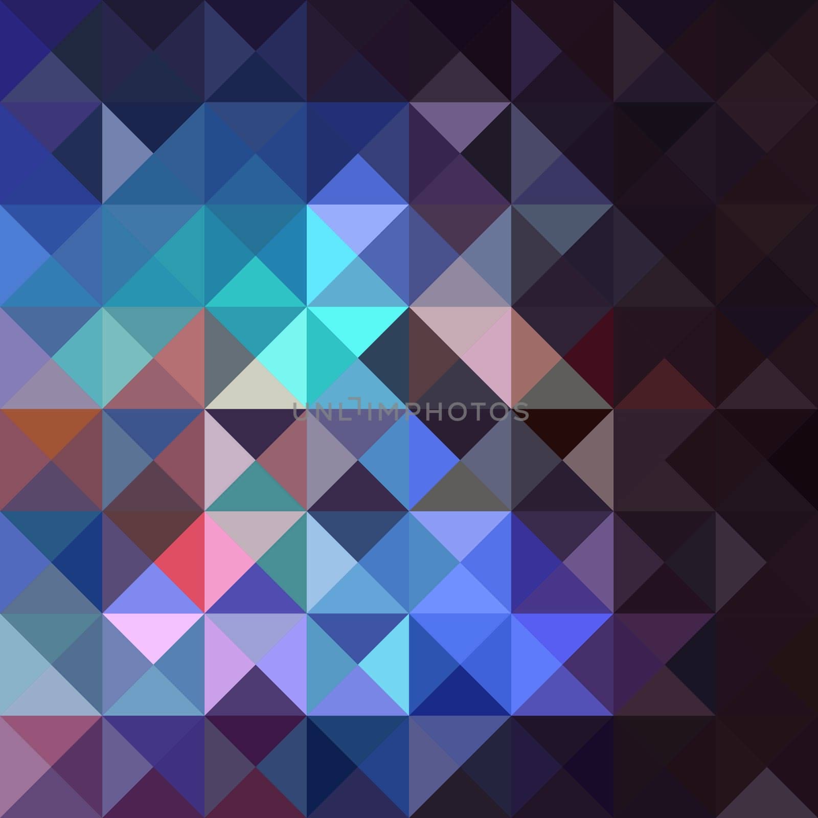 Trendy colorful vintage abstract triangle seamless pattern background.. Vector file layered for easy editing.