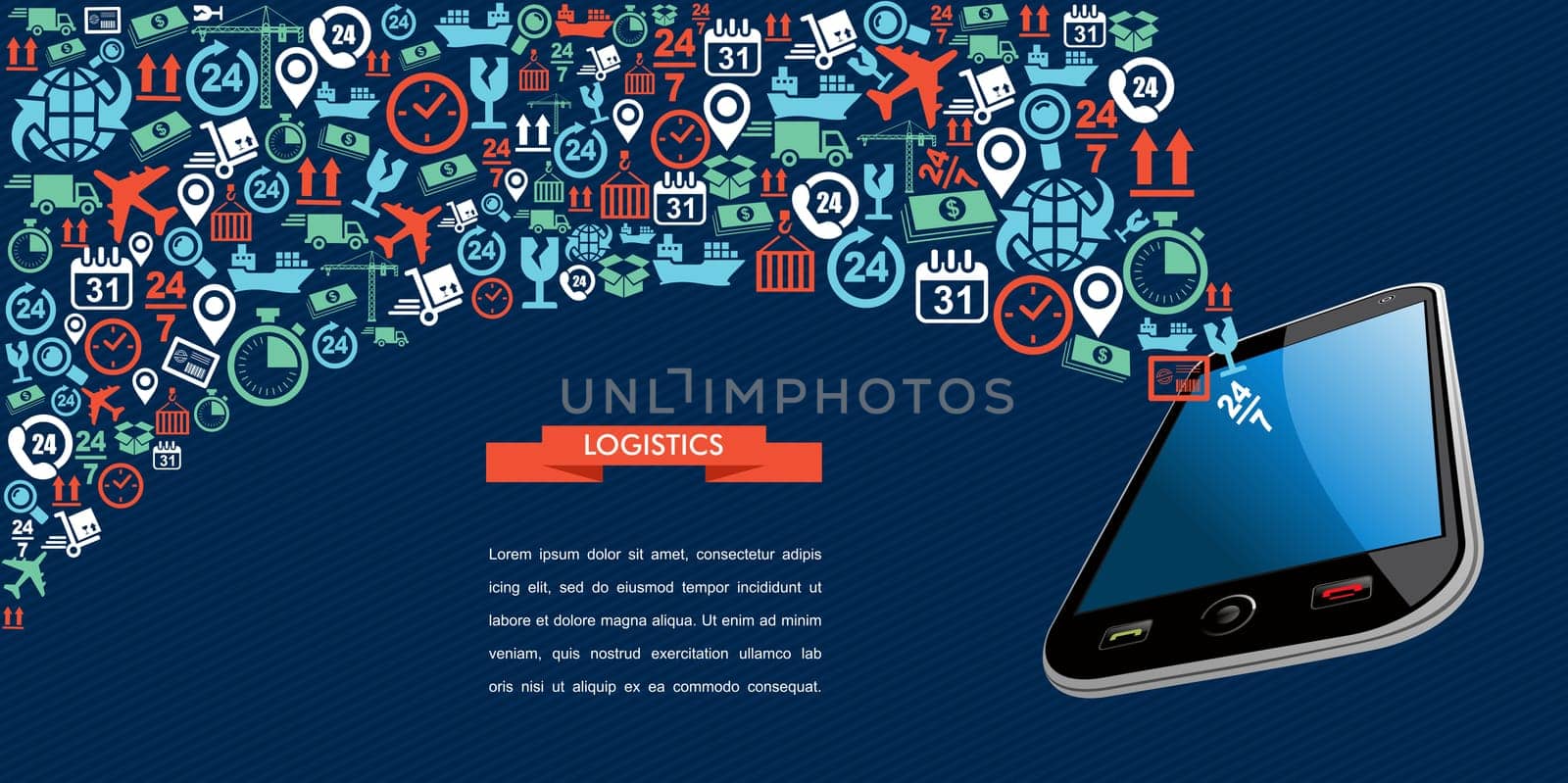 Shipping logistics application