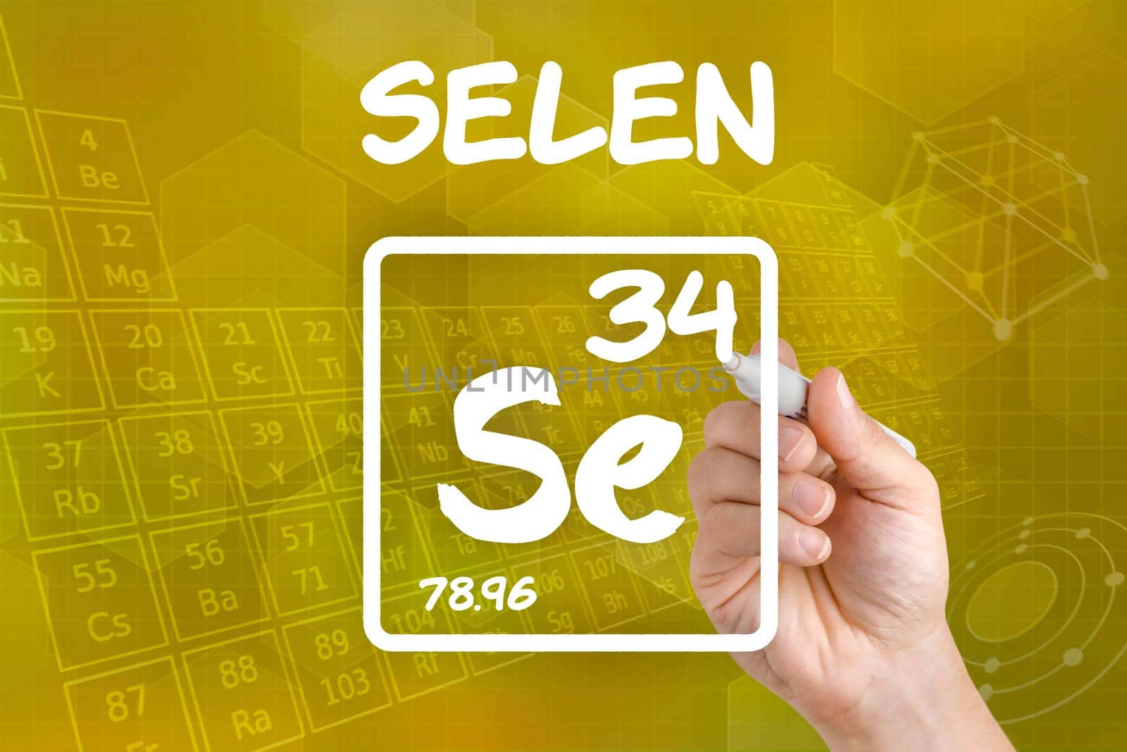 Symbol for the chemical element selenium