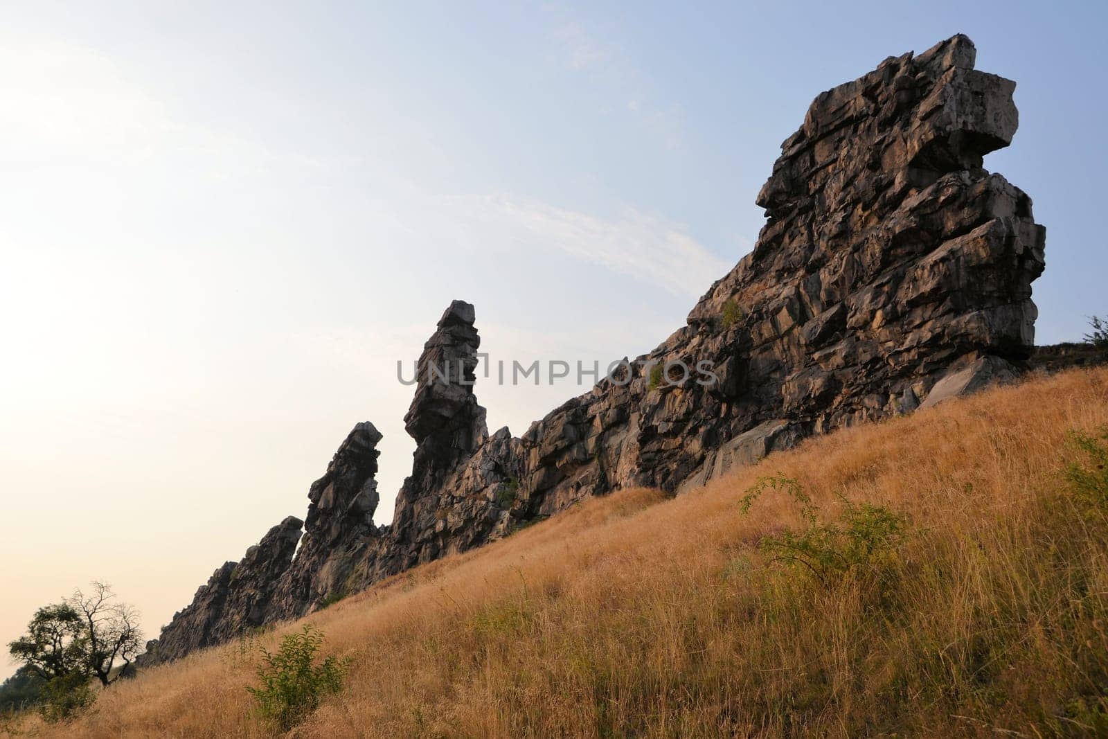 the Devil's Wall near Weddersleben