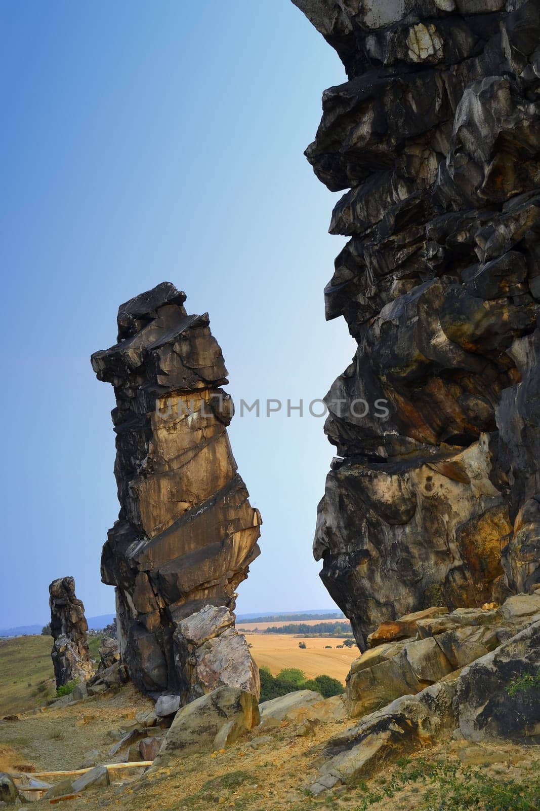 the Devil's Wall near Weddersleben