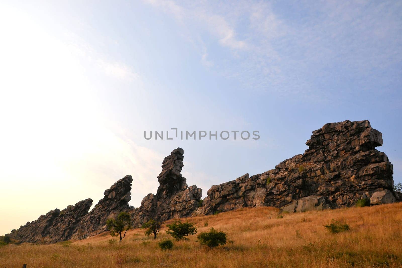 the Devil's Wall near Weddersleben