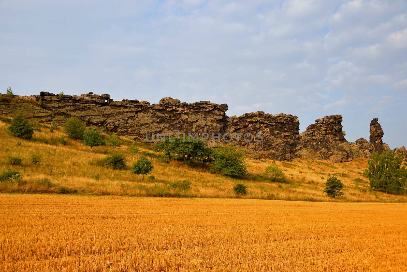 the Devil's Wall near Weddersleben