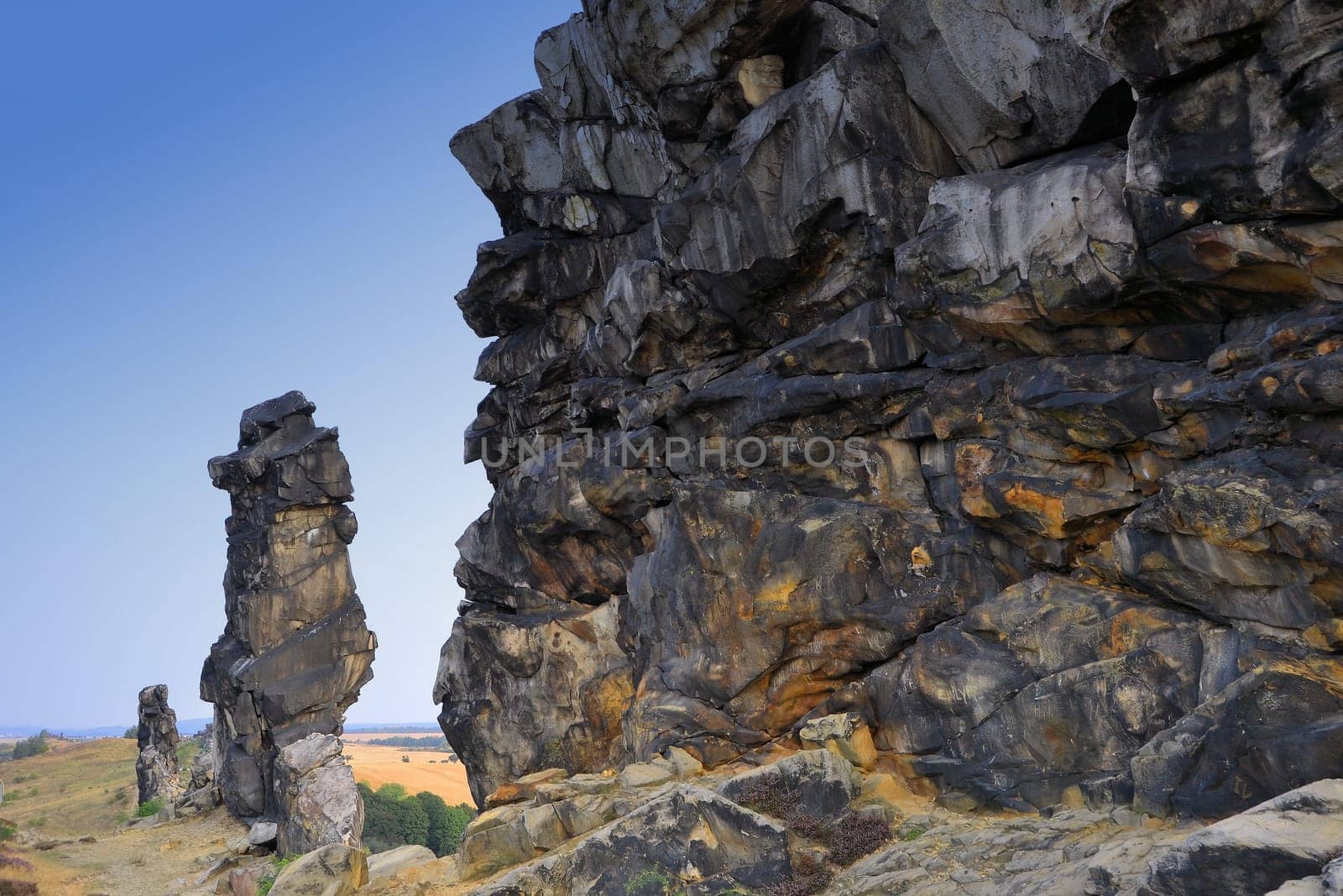 the Devil's Wall near Weddersleben