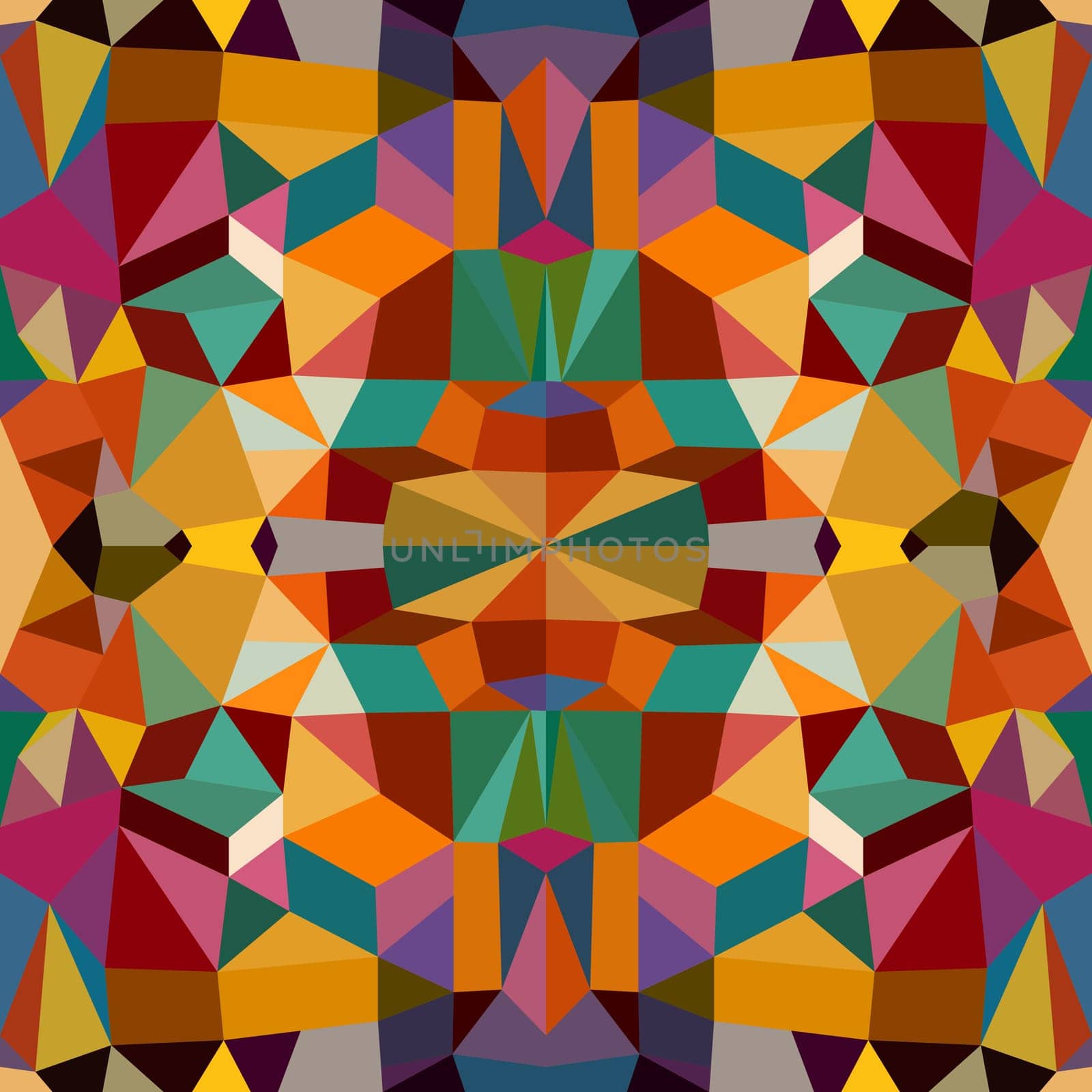 Vintage abstract colorful geometric elements seamless pattern background. EPS10 Vector file in layers for easy editing.