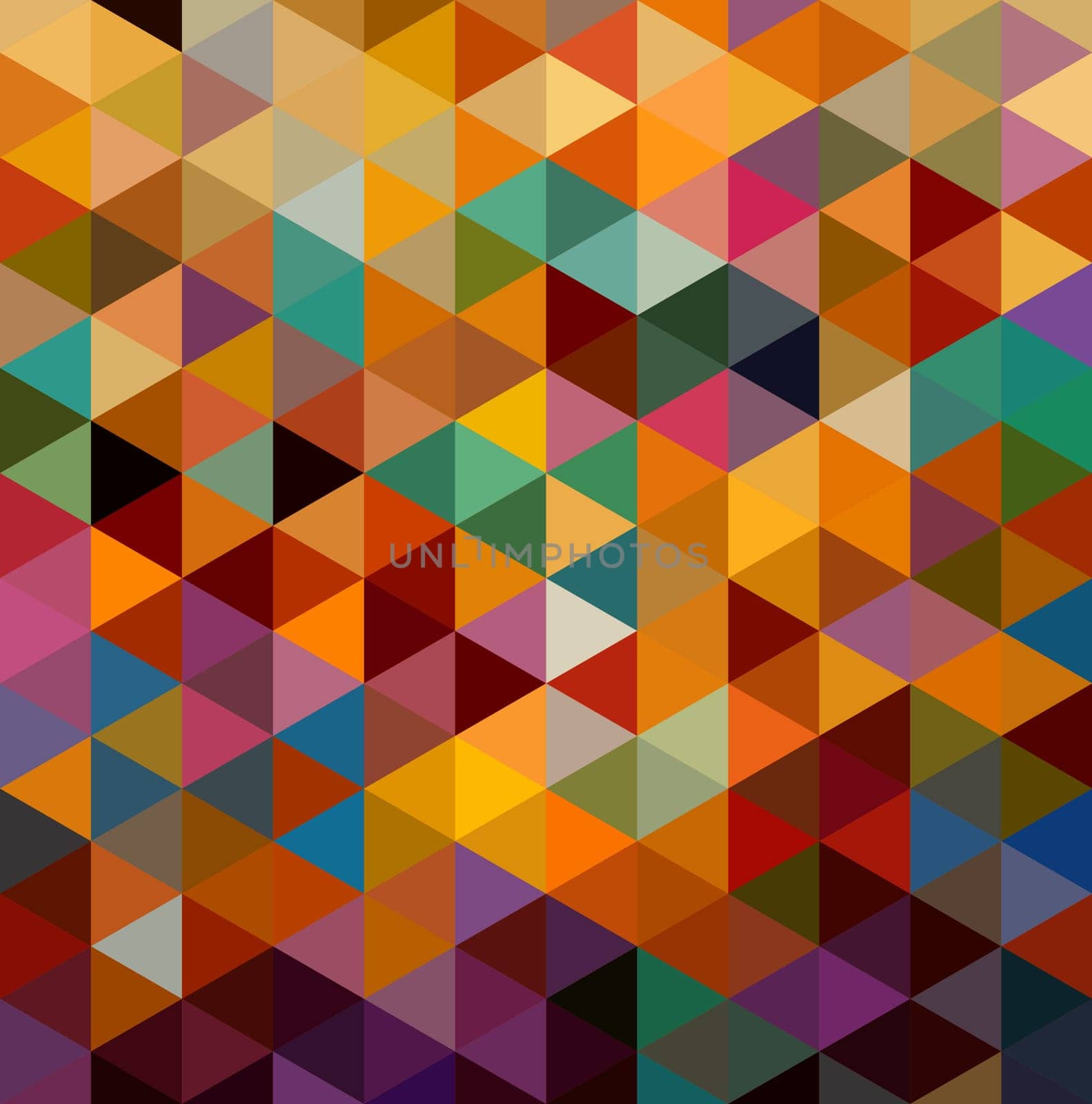 Retro abstract colorful geometric elements seamless pattern background. EPS10 Vector file in layers for easy editing.