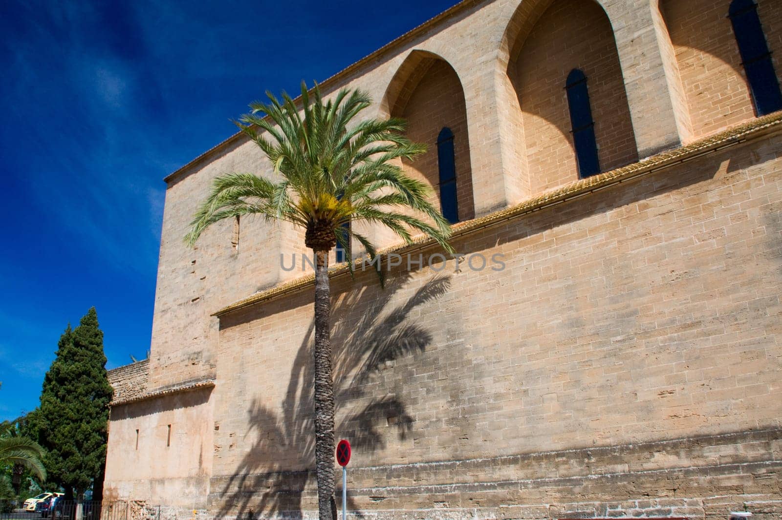 Fortress wall of the old town of Alcudia