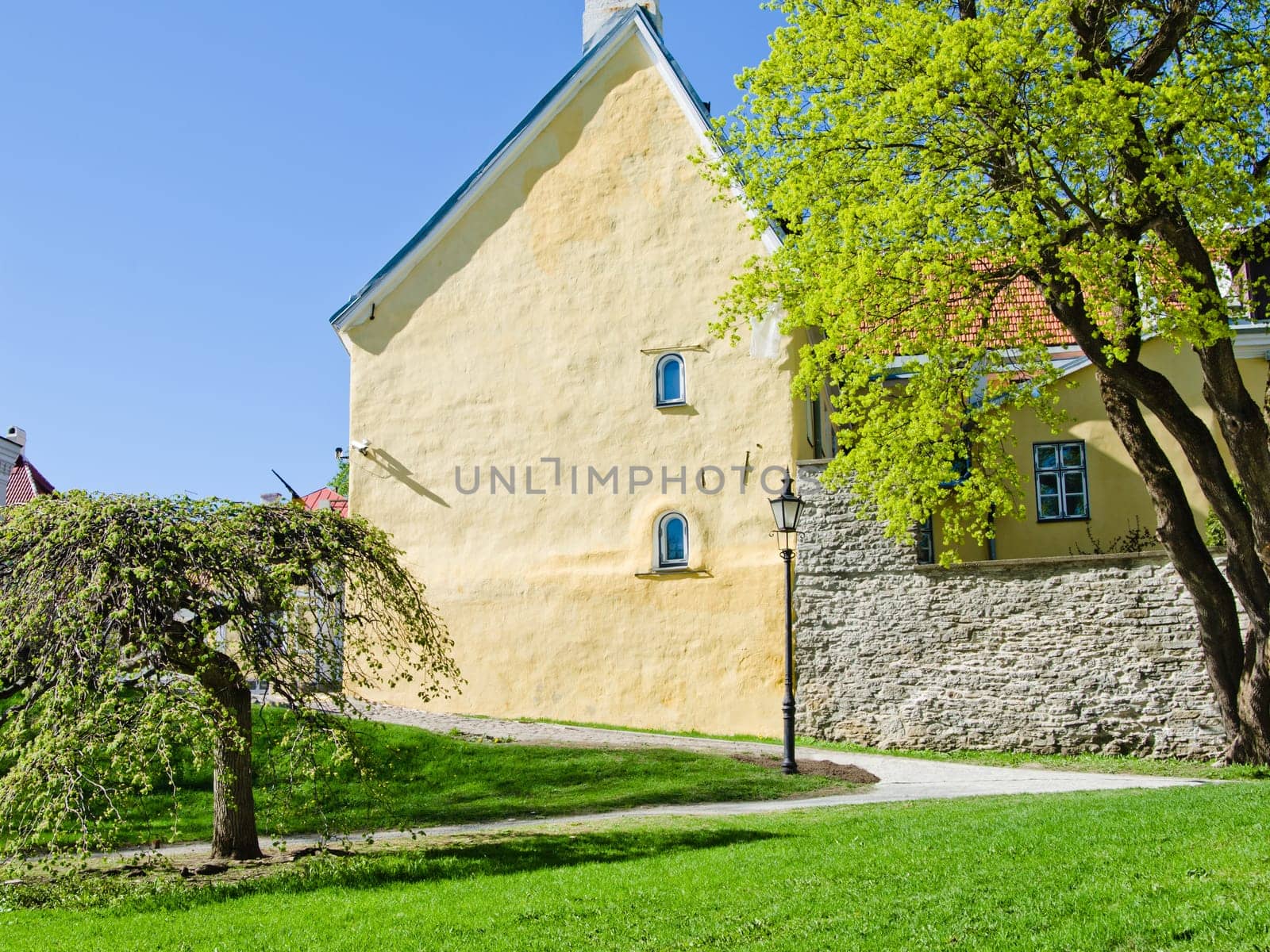 Spring in park of Tallinn