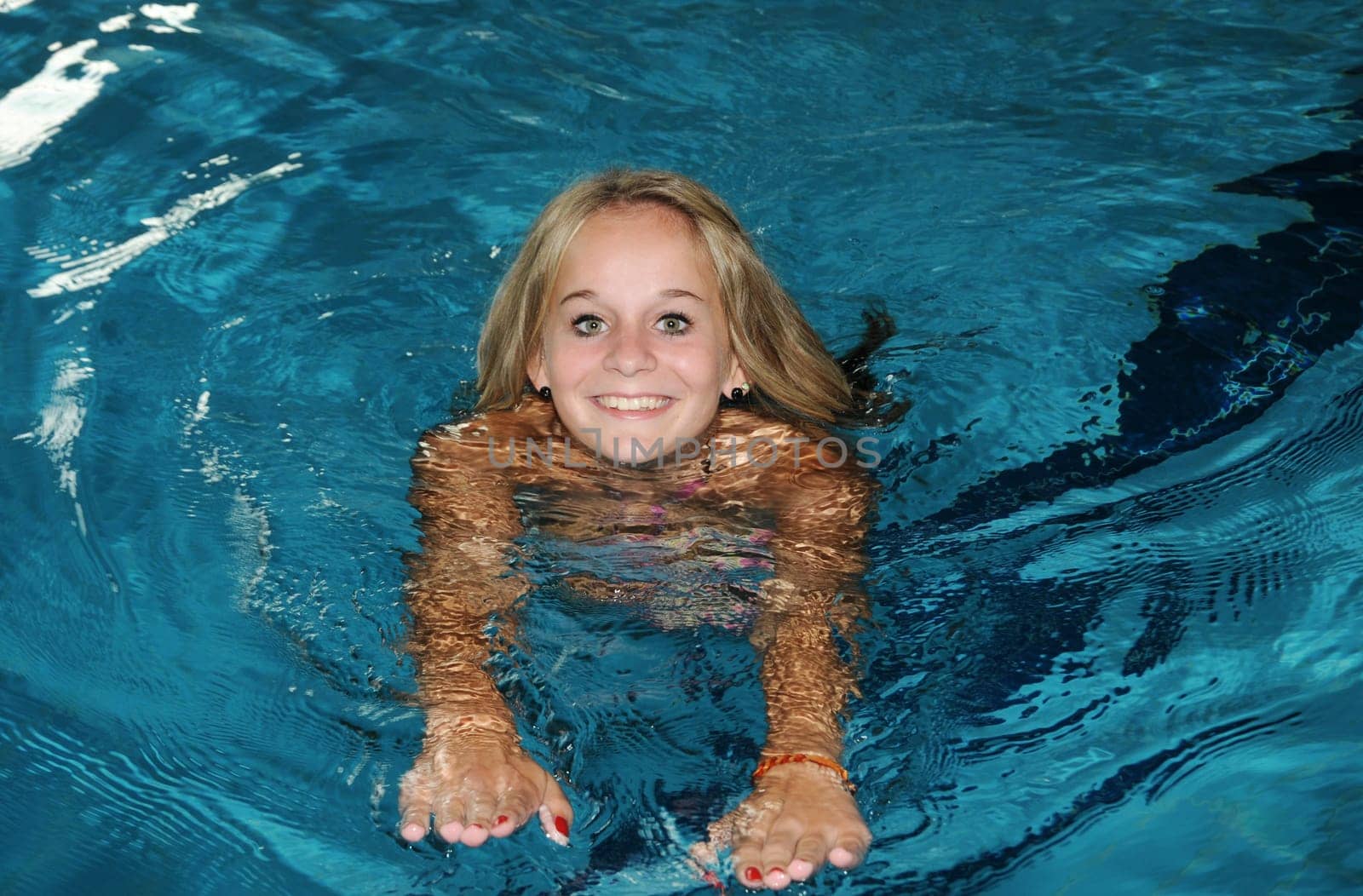 Girl in the water