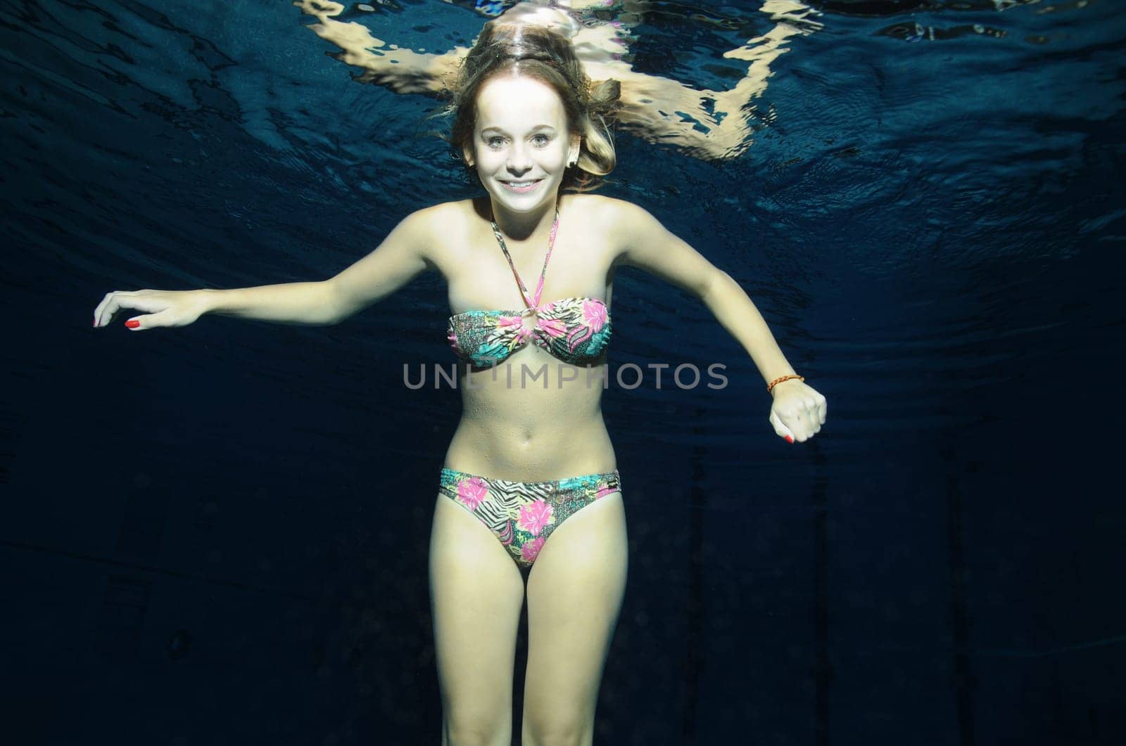 Girl in the water