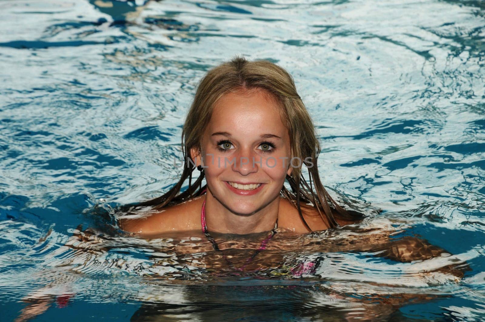 Girl in the water