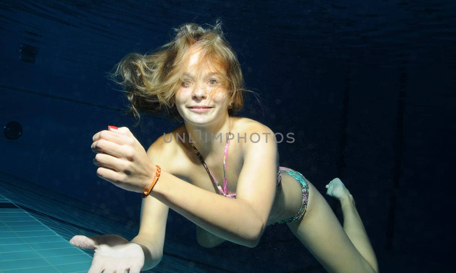 Girl in the water