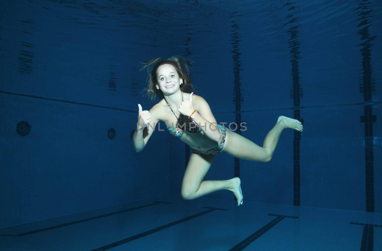 Girl in the water