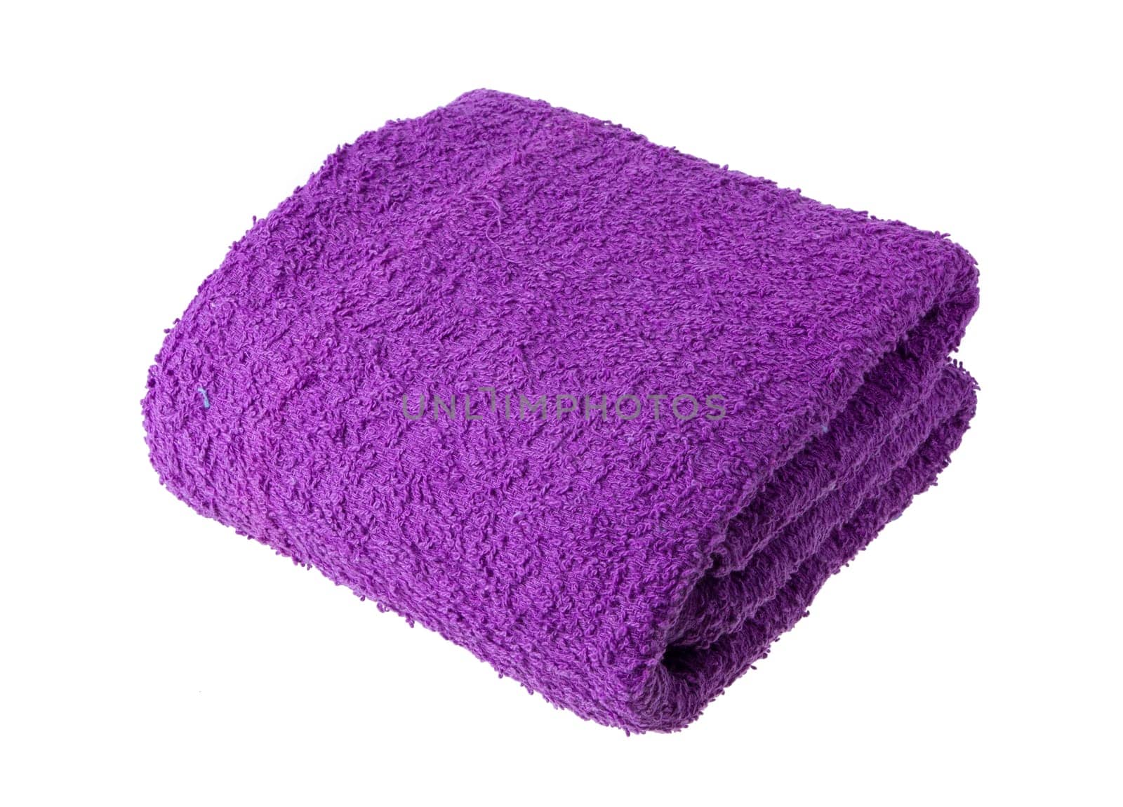 purple towel as a background for your message