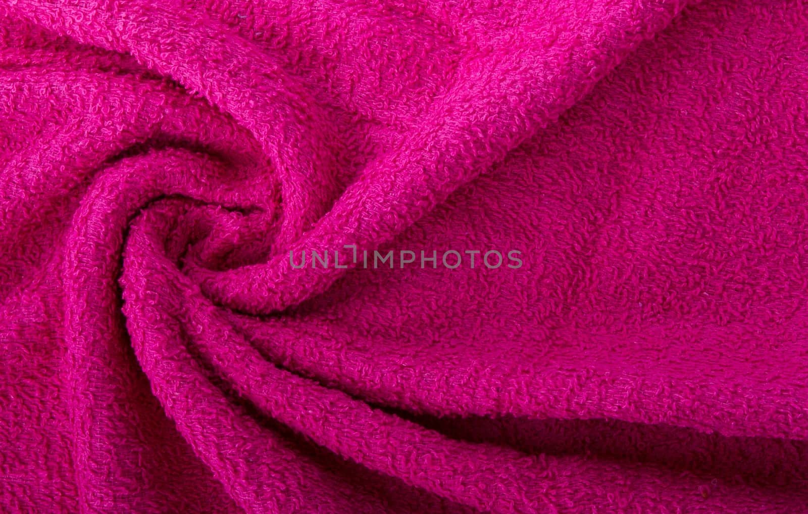 purple towel as a background for your message