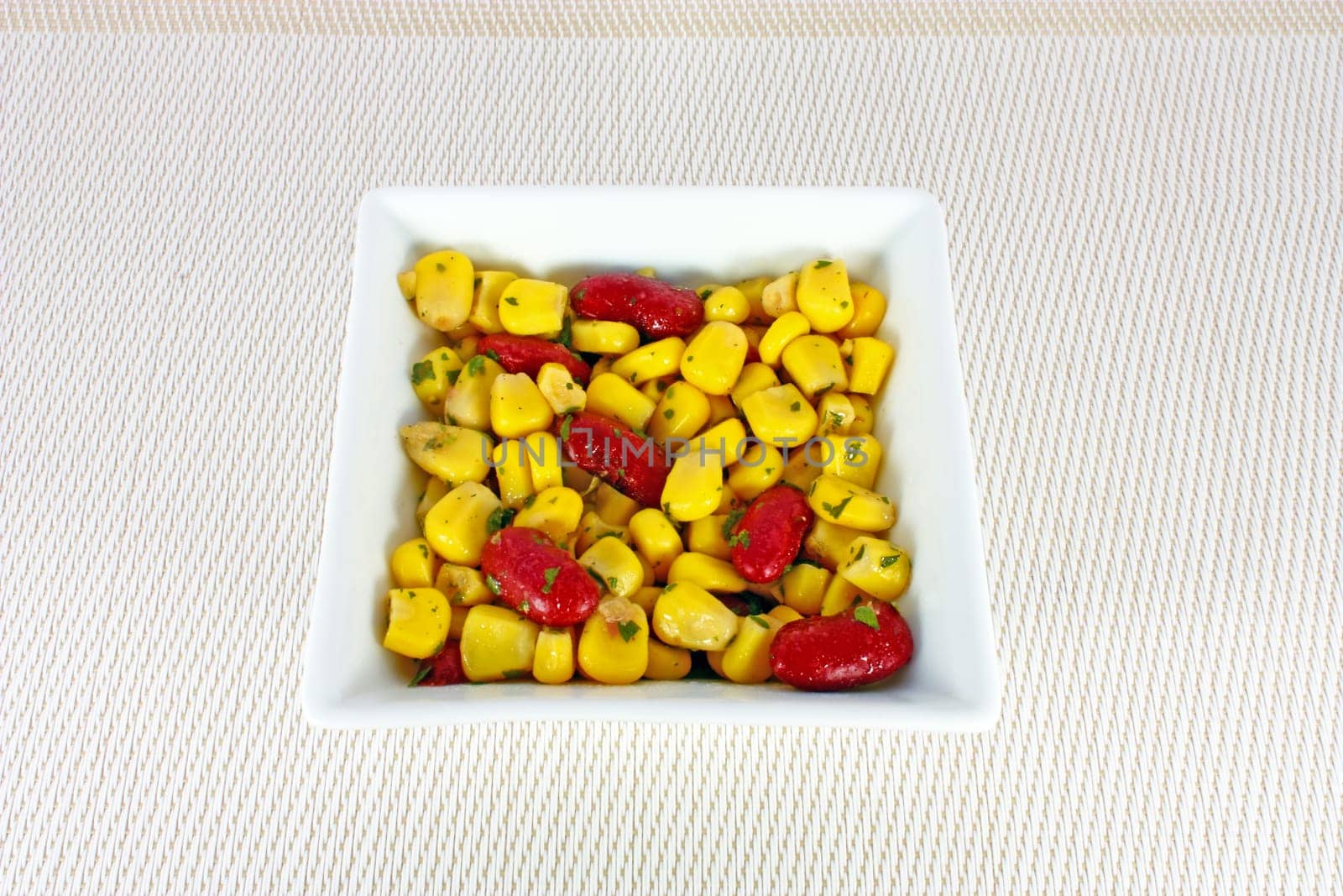 Fresh, delicious corn salad