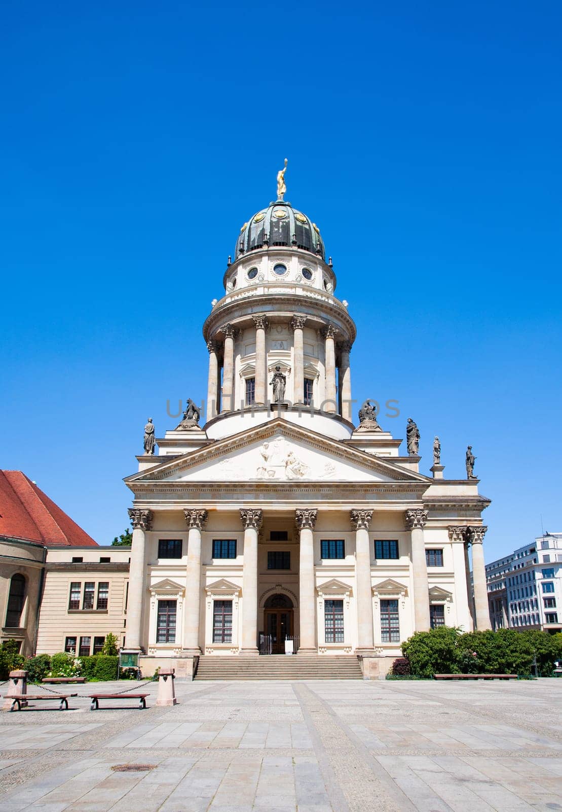French cathedral at Gendarmenmarkt in Berlin.
