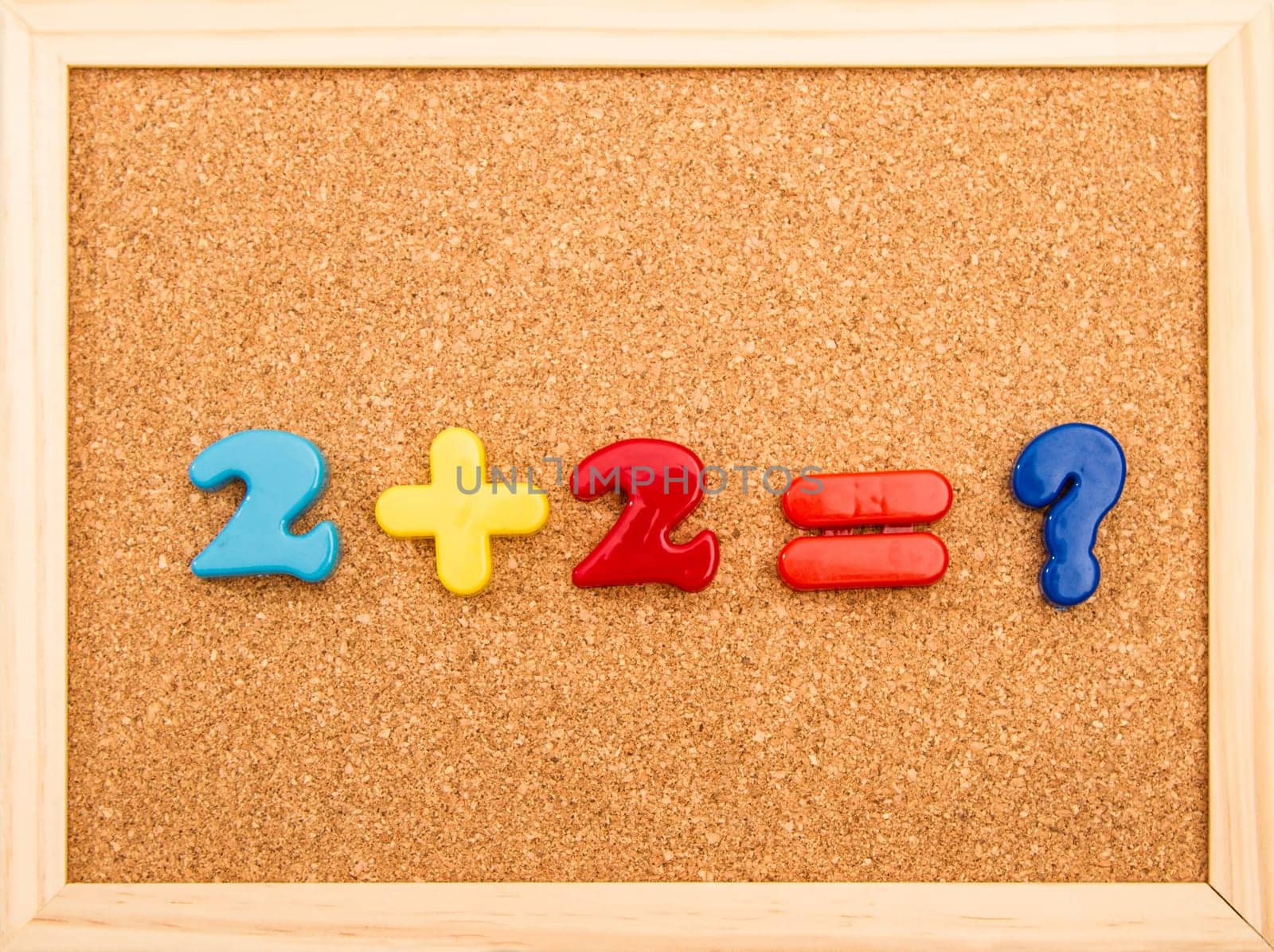 Simple mathematic addition with unknown result.