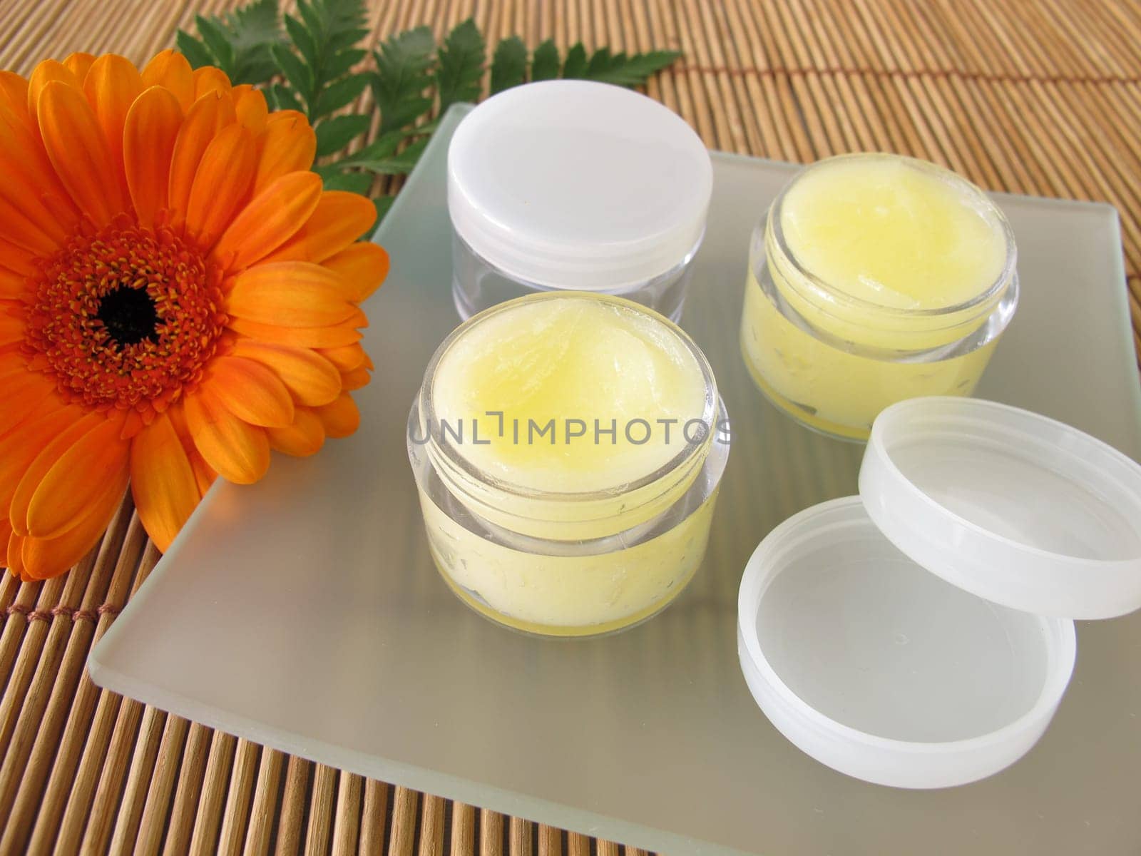 Lip balm with honey