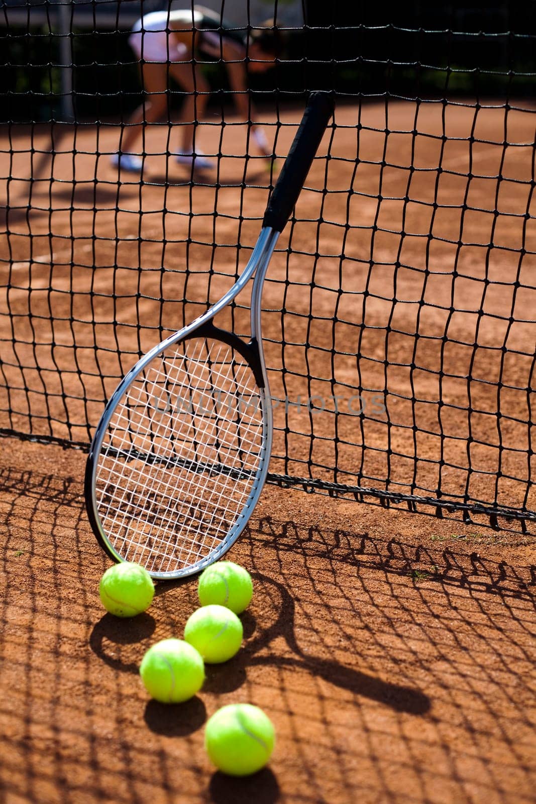 Sport, Tennis racket and balls