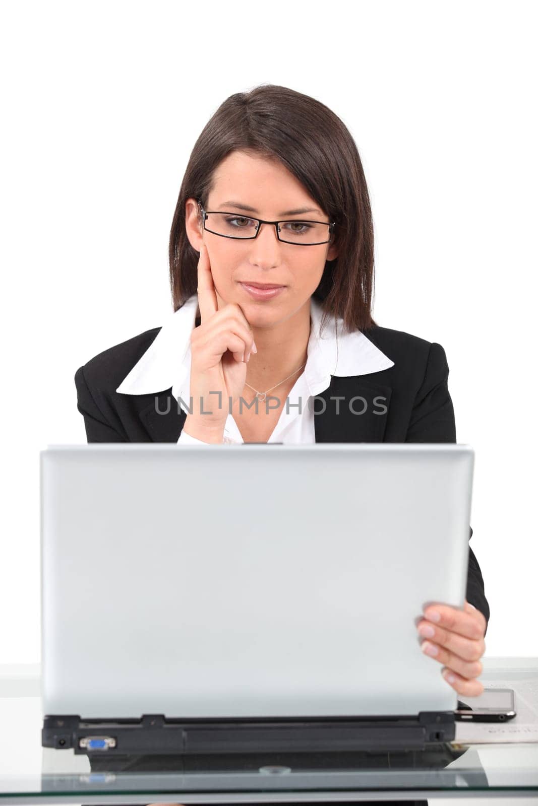 Woman working