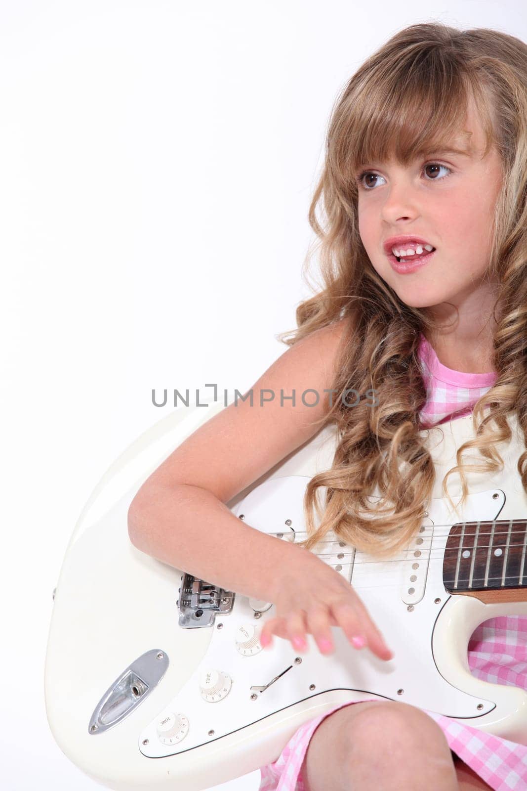 Girl with guitar
