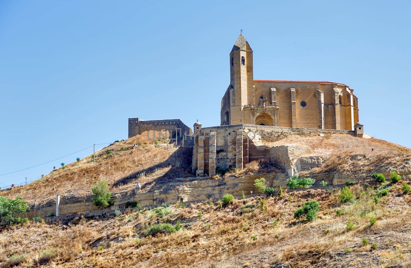 castle of san vicente de la sonsierra in la rioja Spain