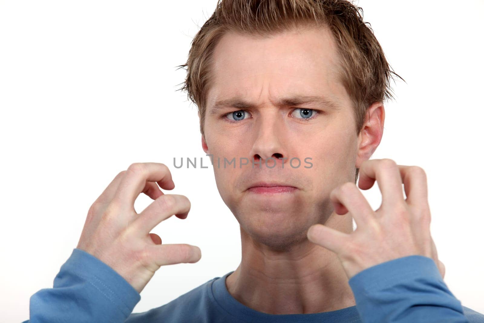 Angry man
