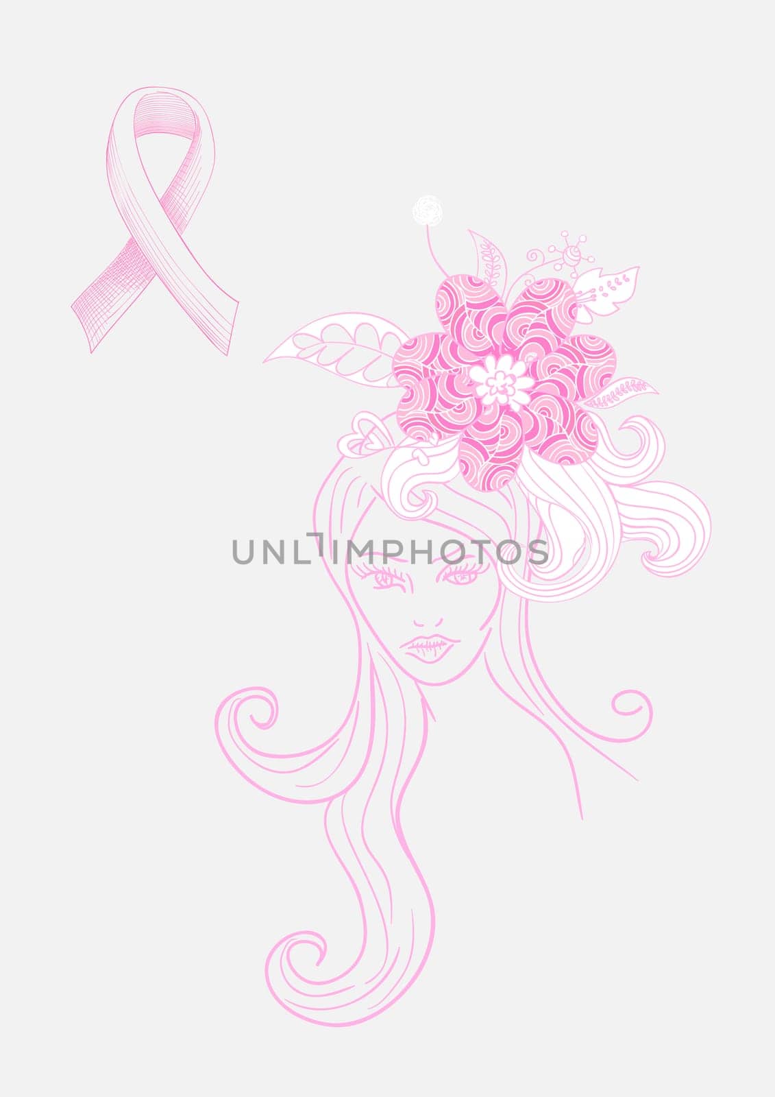 Breast cancer awareness concept