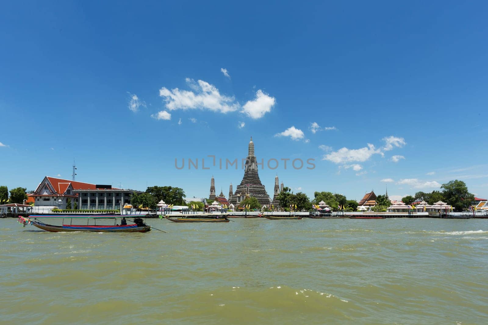 Chao Phraya River,Bangkok,Boat trip in the capital of Thailand