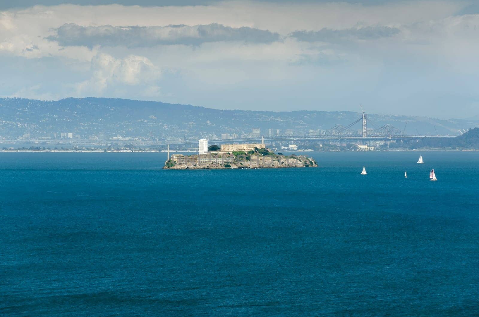 view of Alcatraz in San Francisco, California