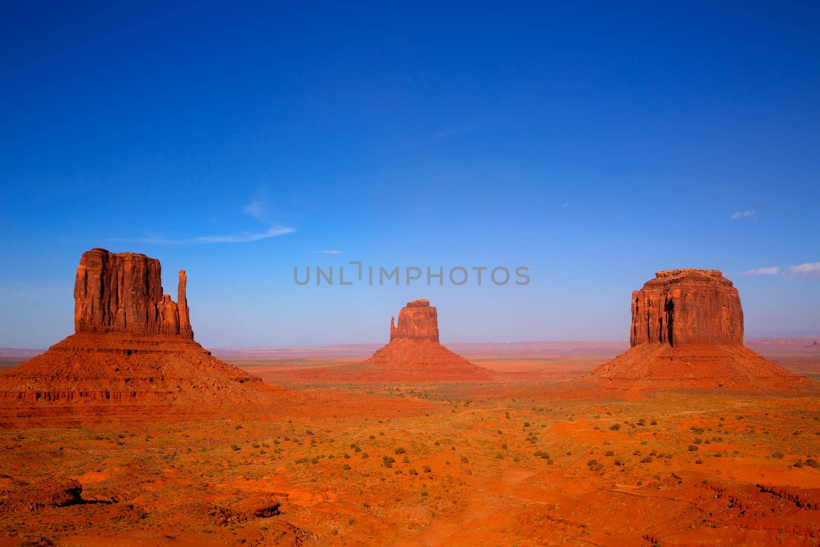 Monument Valley West and East Mittens and Merrick Butte Utah