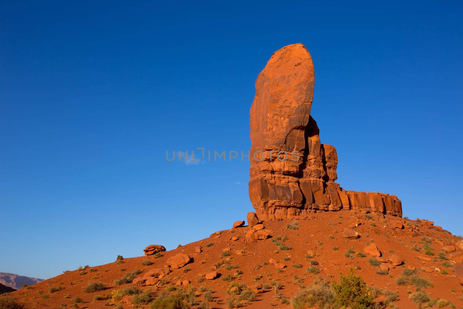 Monument Valley The Thumb Cly butte National park Utah
