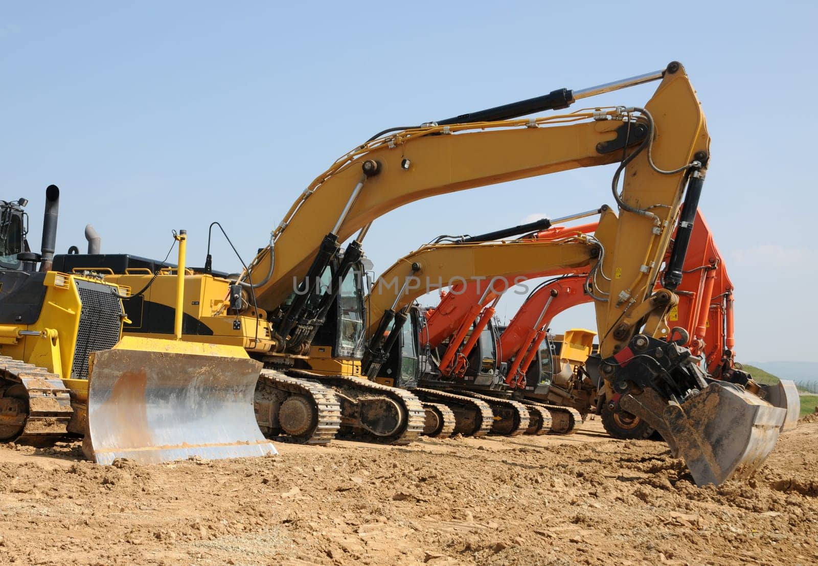Major construction site