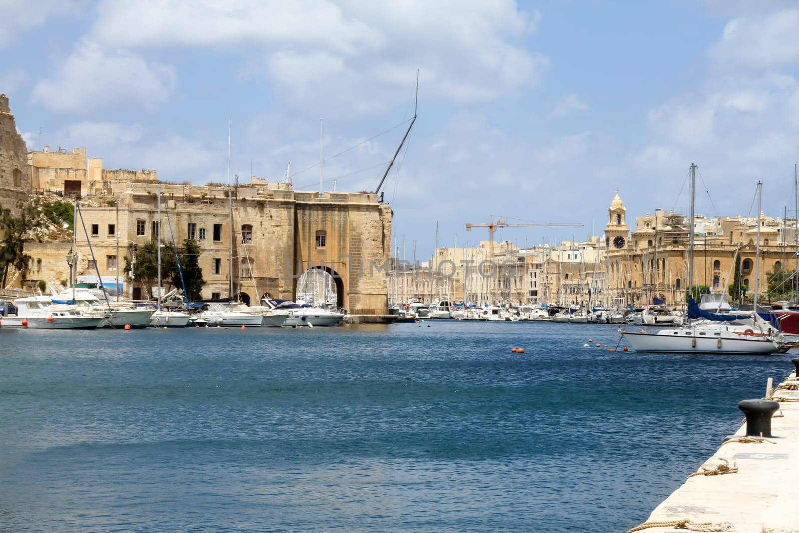 Birgu (Vittoriosa) and Senglea, Grand Harbour, Malta.